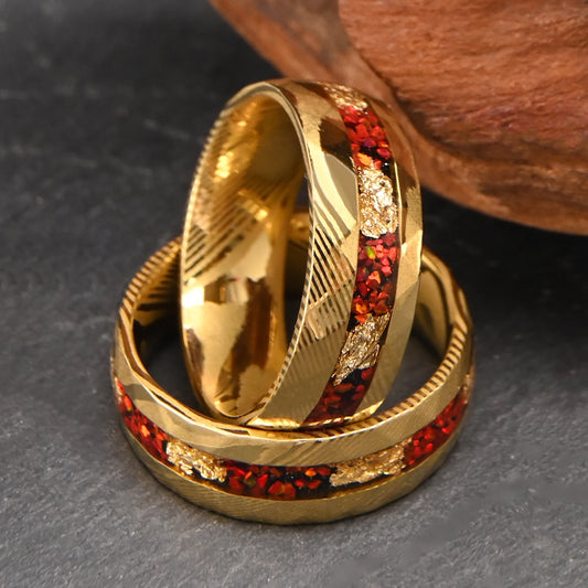 18k gold plated ring